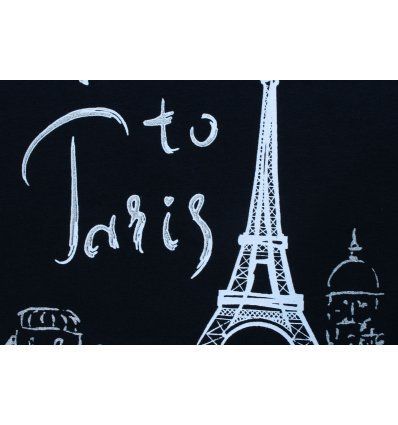 Tunika sa pasicom tamno plava - Take me to Paris