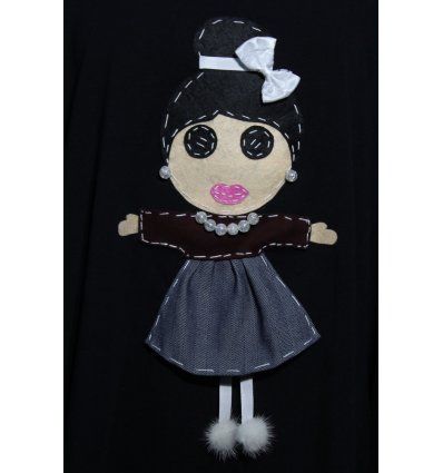 Tunika A kroja sa lutkicom - traper