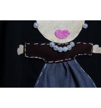 Tunika A kroja sa lutkicom - traper