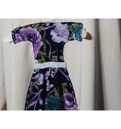 Tunika A kroja sa lutkicom - ružice