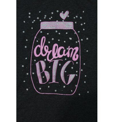 Pidžama tamno siva melanž - Dream big