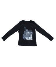 Majica uska crna - De Paris