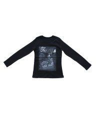 Majica uska crna - Travel