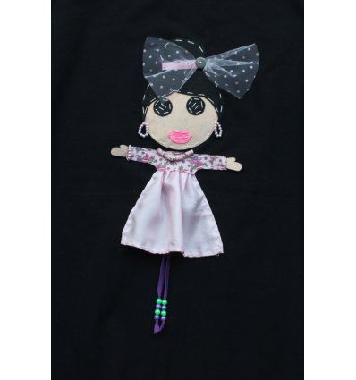 Tunika repasta sa lutkicom - Roza