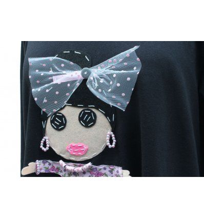 Tunika repasta sa lutkicom - Roza