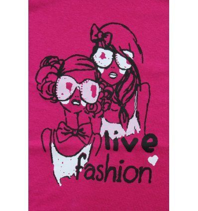 Majica uska fuksija - Live Fashion