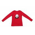 Majica uska crvena - Panda