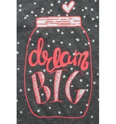 Spavaćica tamno siva - Dream big