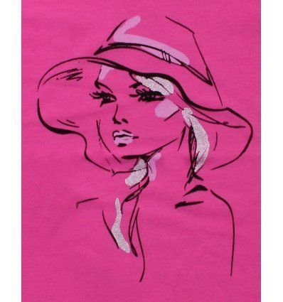Majica uska roza - Cura