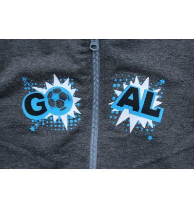 Trenirka tamno siva melanž - Goal