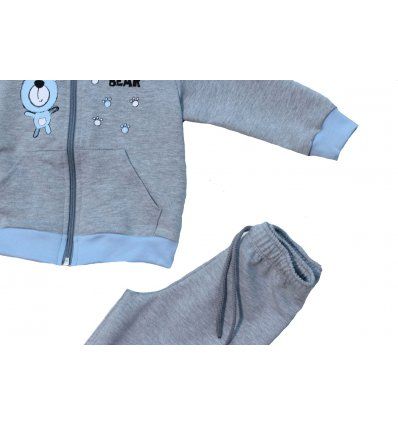 Baby komplet sivi - Bear