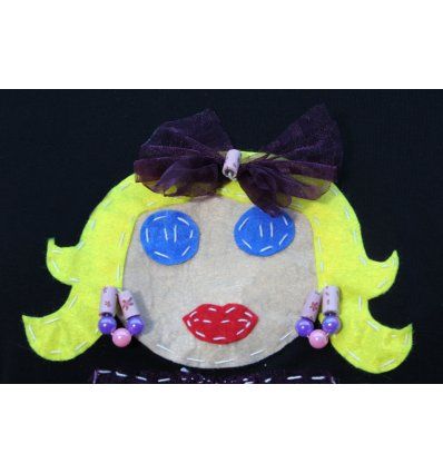 Tunika pasica sa lutkicom - Ljubičasta plavuša