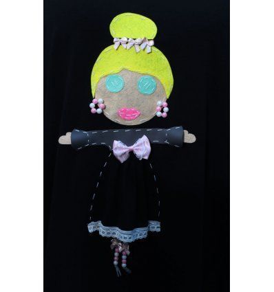 Tunika pasica sa lutkicom - Sivo crna