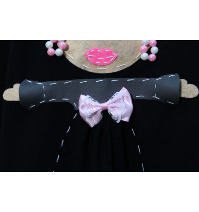 Tunika pasica sa lutkicom - Sivo crna