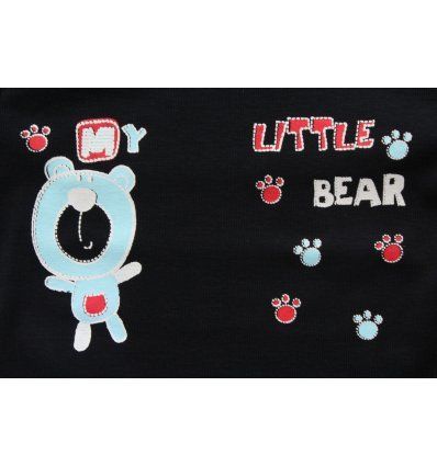 Baby majica tamno plava - My little bear
