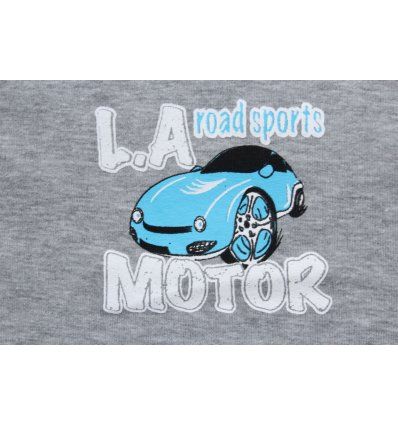 Baby majica siva melanž - Road Sports