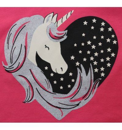 Pidžama pastelna marelica - Jednorog