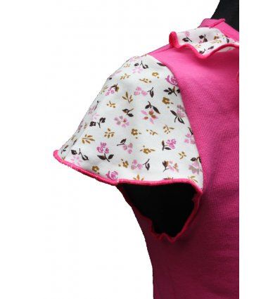 Haljina sa volanom - cvjetići