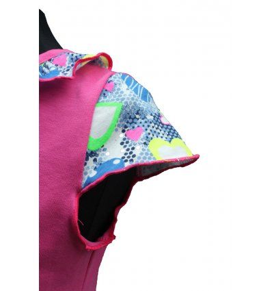 Haljina sa volanom - srčeka