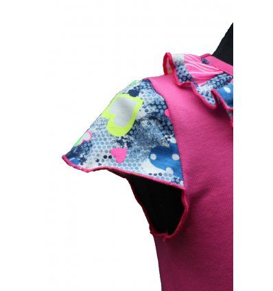 Haljina sa volanom - srčeka