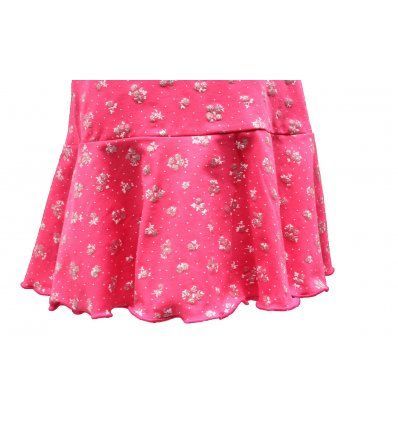 Haljina sa volanom - cvjetići