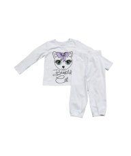 Pidžama bijela - maca