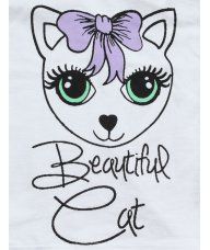 Pidžama bijela - maca 2