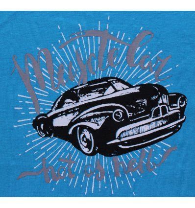 Majica svjetlo plava - Muscle car