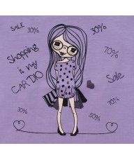 Majica ljubičasta - Shopping 2