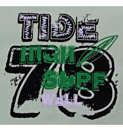 Majica svijetlo kiwi zelena - High surf