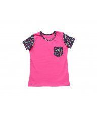 Majica sa džepićem - roza