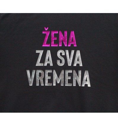 Majica crna - Žena za sva vremena