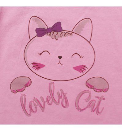 Pidžama roza - Lovely cat
