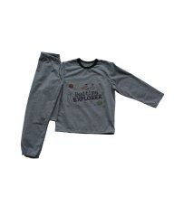 Pidžama tamno siva - Bedtime Explorer