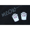 Tunika sa pasicom crna - Meow