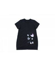 Tunika sa pasicom crna - Meow