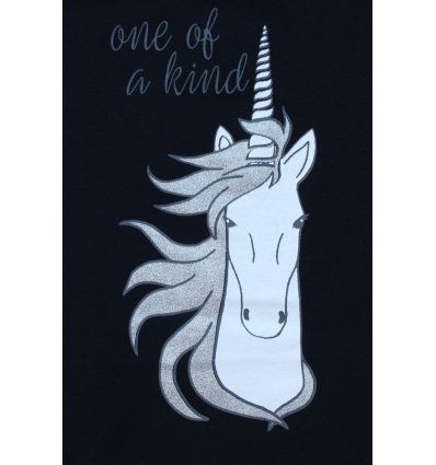 Tunika tamno plava sa pasicom - Jednorog