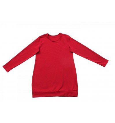 Žene - Tunike i haljine - Tunika sa pasicom - Crvena