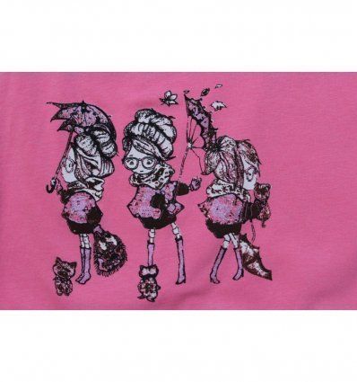 Tunika sa pasicom boje marelice - Cure sa kišobranima