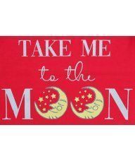 Majica dugih rukava - crvena - Take me to the moon 2