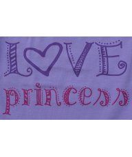 Majica lila - kratkih rukava - Love princess 2