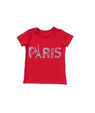 Majica crvena - kratkih rukava - Paris
