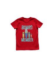 Majica crvena - kratkih rukava - Board member