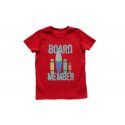 Majica crvena - kratkih rukava - Board member