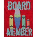 Majica crvena - kratkih rukava - Board member