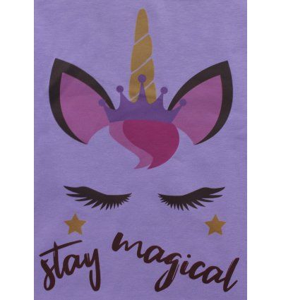 Pidžama ljubičasta kratka - Stay magical