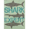 Majica kiwi - kratkih rukava - Shark expert