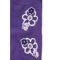Tajice capry ljubičaste sa cvjetićima
