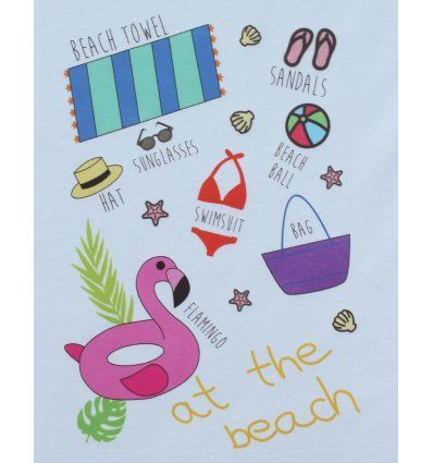 Majica bijela - At the beach