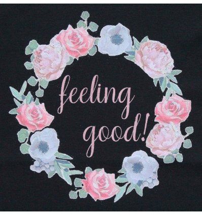 Majica crna - Feeling good